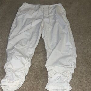 NWOT! Free People Ivory Drawstring Trousers